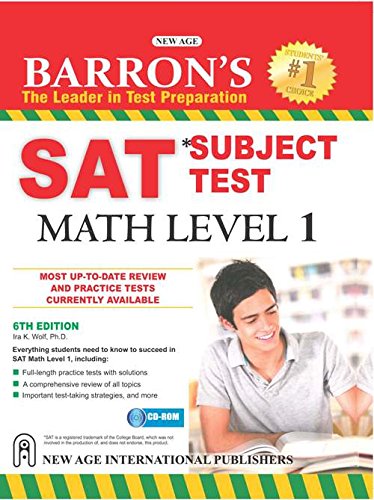 Barron's SAT Subject Test Math Level 1 